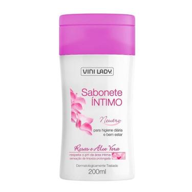 Imagem de Sabonete Íntimo Feminino Neutro 200ml Vini Lady-Feminino