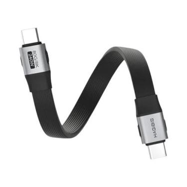 Imagem de Cabo USB C Para USB C De Alta Velocidade 80Gbps 8K PD 240W Para Thunde