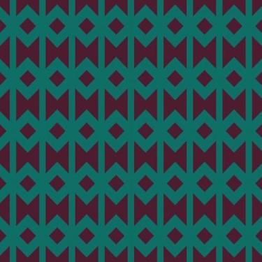 Imagem de Quadro decorativo geométrico colorido com fundo roxo para sala e escritório 50x50cm