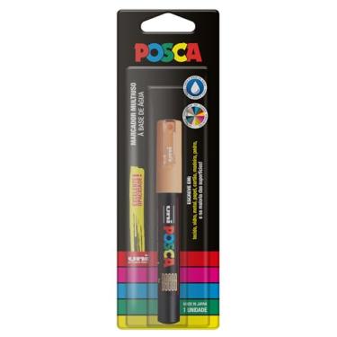 Imagem de Caneta Posca Pc-1M Laranja Claro Bl C/1