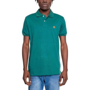 Imagem de Camisa Polo HD Sleeve H0112 Verde-Masculino