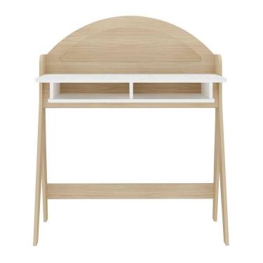Imagem de Escrivaninha Com 2 Nichos Ceci E Branco 90cm