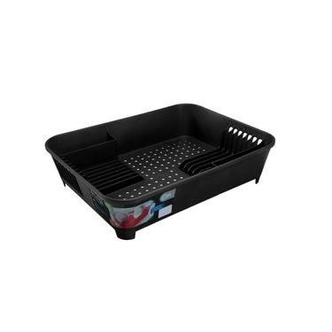 Imagem de Escorredor de Louças Basic 45 x 35 x 10,5 cm Preto