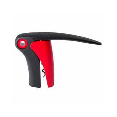 Imagem de Saca Rolhas Abridor de Vinho Alavanca Gaia Lm150 Vermelho Le Creuset