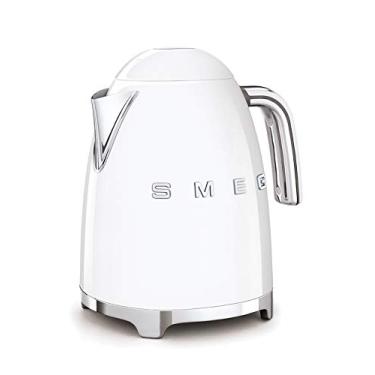 Imagem de Smeg Chaleira elétrica KLF03WHEU, aço inoxidável, 1,7 litros, branca