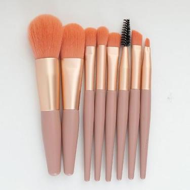 Imagem de Pincéis de maquiagem, contorno, escultor, base, pincel em pó, ferramenta de blush, corretivo, stylus, conjunto de sombras, modelador de rosto, bronzeador, detalhador, ferramenta de delineador