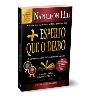 Imagem de Mais Esperto Que O Diabo Napoleon Hill Citadel Editora Capa