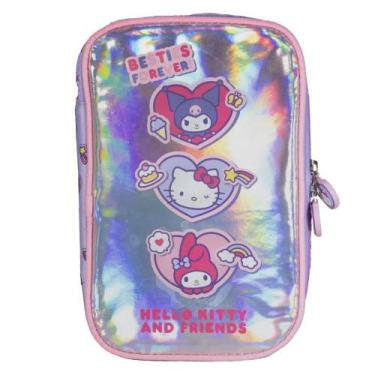 Imagem de Estojo Box Escolar Hello Kitty Original Xeryus