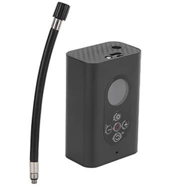 Imagem de KIMISS Bomba de Ar Elétrica Portátil Sem Fio USB Recarregável Inflador de Alta Pressão Com Display LCD e Luz LED para Infláveis, Pneus, Bolas e Muito Mais