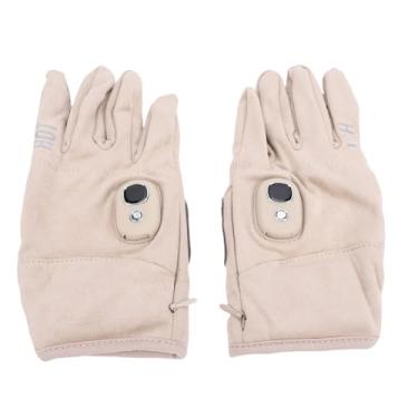 Imagem de aqxreight Luvas Elétricas Aquecidas Com 5 Níveis de Calor, Inverno, Clima Frio, Caminhada Interna, Ciclismo (caqui)