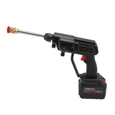 Imagem de Luocute Lavadora de Pressão Sem Fio, Pistola de água Portátil de Alta Pressão de 30 Bar Com Mangueira e Filtro de 5 M, Bateria de Lítio de 18.000 Mah, para Limpeza Externa de Plantas (plugue