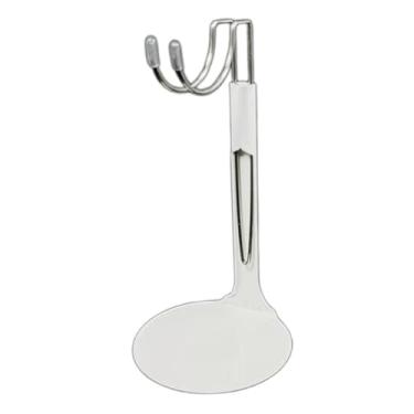 Imagem de Yunhgft Suporte para Figuras de ação, Mini Expositor Destacável com Base Ajustável E Clipe em Formato de U, Feito de PP. Ideal para Colecionadores, para Uso D, Branco