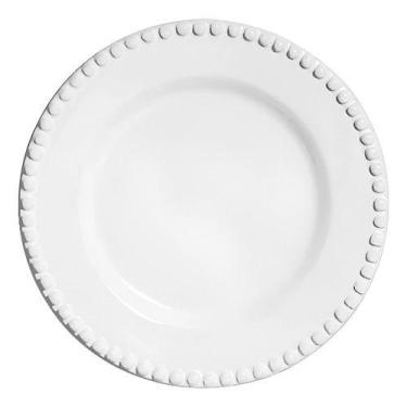 Imagem de Jogo De 6 Pratos Sobremesa Scalla Bolinha 20cm Cerâmica