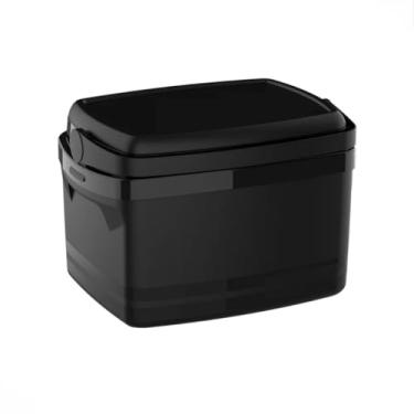 Imagem de Caixa Termica Cooler 12L Preta Bebidas Alça Soprano