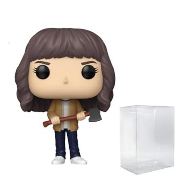 Imagem de POP TV: Stranger Things - Joyce Byers with Axe Exclusive #1801 (Season 5) Funko Vinyl Figure (Bundled with Compatible Box Protector Case), 3.75 inches
