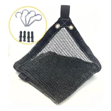 Imagem de Tela Sombrite 50% Hortas Estufas - 1,5X1 + Kit Instalação