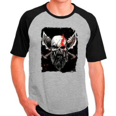 Imagem de Camiseta kratos god of war games jogos camisa masculina lançamento 01 