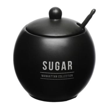 Imagem de Açucareiro Manhattan Hauskraft Preto 350 ml