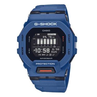 Imagem de Relógio casio gshock gsquad masculino azul gbd-200-2dr