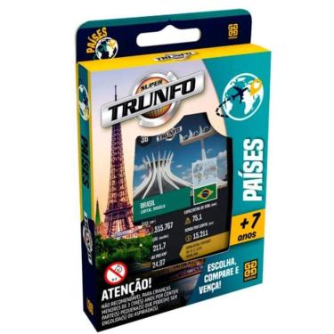 Imagem de Jogo Super Trunfo - Grow - Paises