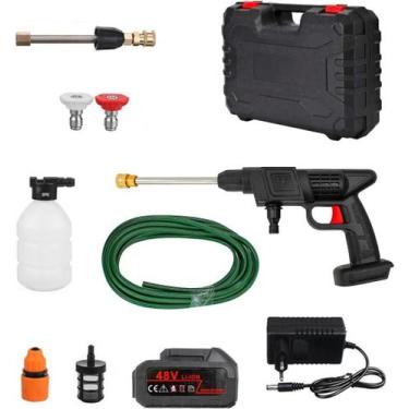 Imagem de Lava Jato Bivolt Para Lavar Carro Automotivo Lavadora Mini Pistola Máq