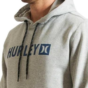 Imagem de Moletom Hurley Canguru Square WT24 Masculino-Masculino