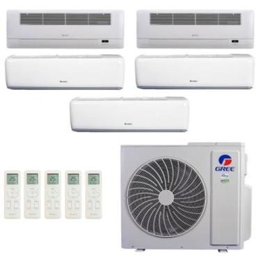 Imagem de Ar-Condicionado Multi Split Inverter R-32 Gree 48000 (3x Evap HW 9000+