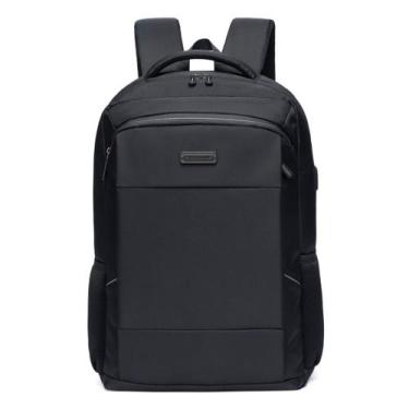 Imagem de Mochila Executiva Notebook USB Polo One Resistente Trabalho Reforçada 