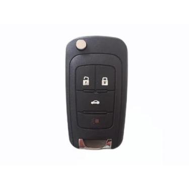 Imagem de Carcaça chave canivete chevrolet malibu 4 botoes