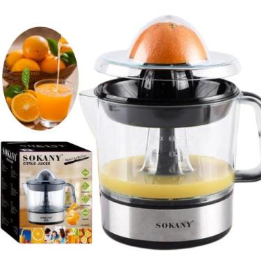 Imagem de Maquina Espremedor De Frutas Potente Para Fazer Suco Sokany, 110V