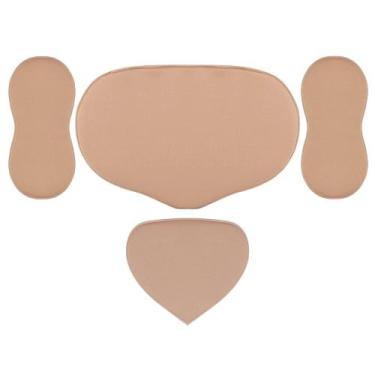 Imagem de Kit Tala Contenção Rígida Abdominal Flanco Cóccix - Mabella, Preto, G