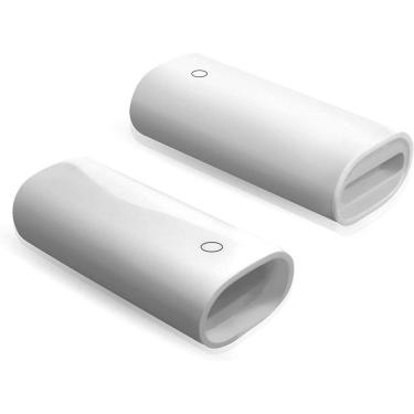 Imagem de Adaptador de carregamento TechMatte com apple pencil, conector de carregador feminino para feminino (2-Pack)