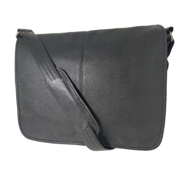 Imagem de Bolsa Pasta Carteiro Masculina Tiracolo De Couro Legítimo