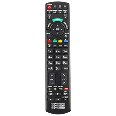Imagem de Novo N2QAYB000703 N2QAYB000837 N2QAYB000926 Controle remoto de substituição para Panasonic Smart Viera LED HDTV TC-P60ST50 TC-P60GT50 TC-P65GT50 TC-P65ST50 TC-60AS530U TC-42AS630U TC-50AS630U