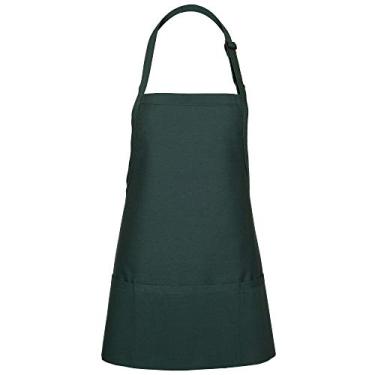 Imagem de (O/S, Hunter) - Fame Adult's 3 Pocket Bib Apron