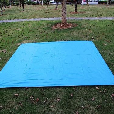 Imagem de Cobertores de piquenique duráveis ​​à prova d'água para ambientes externos familiares, tapete de praia dobrável à prova de areia para crianças, parque infantil, acampamento, caminhadas, grama, viagem