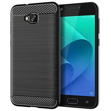 Imagem de Capa para ASUS ZenFone 4 Selfie Lite, sensação macia, proteção total, anti-arranhões e impressões digitais + capa de celular resistente a arranhões para ASUS ZenFone 4 Selfie Lite