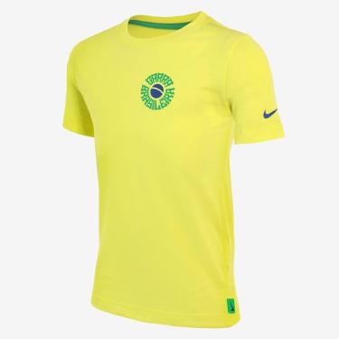 Imagem de Camiseta Nike Brasil 22 Voice Infantil-Unissex