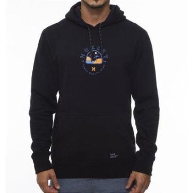 Imagem de Moletom Hurley Canguru Focus WT23 Masculino-Masculino