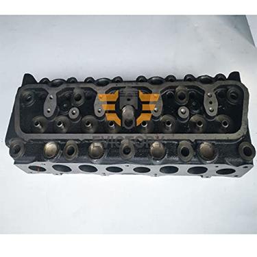 Imagem de Para NISSSAN SD23 SD25 Cabeça de Cilindro Assy Válvulas Guia de Molas Assentos Conjunto de Junta de Revisão + Anel de Pistão + Rolamento de Haste de Contenção do Virabrequim