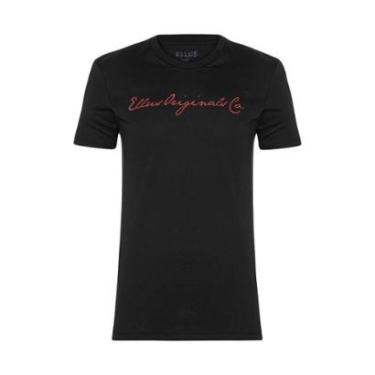 Imagem de Camiseta Masculina Ellus Orig Classic Preto-Masculino
