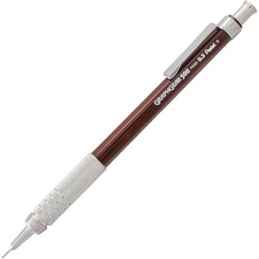 Imagem de Lapiseira Graphgear 500 Pentel 0.3mm Marrom Extra-Fina