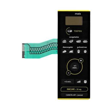 Imagem de Membrana teclado Para Microondas Consul Cme 20 Ay Mais Amarelo - TND