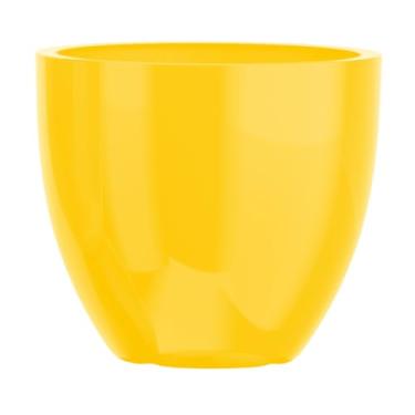 Imagem de Vaso Fibra De Vidro 45cm Viena M Estilo Vietnamita Plantas (Amarelo)