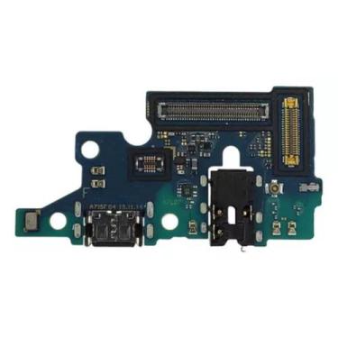 Imagem de Conector De Carga Flex Com Placa Completa Para A71 Sm-A715 - Fullflex