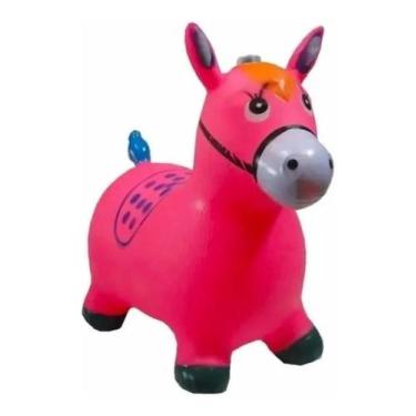 Imagem de Cavalinho Upa Upa Musical Com Luz Brinquedo Pula Pula.Rosa - toys