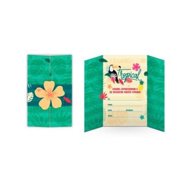 Imagem de Convites De Aniversário Festa Tucano Junco 8Un