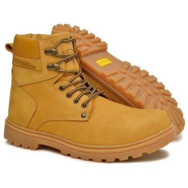 Imagem de Bota Adventure Cano Alto Caatinga Yellow - Kallucci, Amarelo, 40