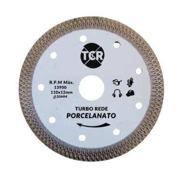 Imagem de Disco De Corte Diamantado Turbo Rede Branco 114x20x10mm Pro - tcrabras