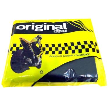 Imagem de Capa Banco Moto Titan Es Ks Fan 2002 A 2008 Preta Capas Qualidade